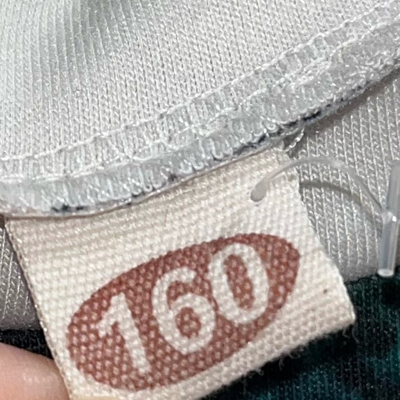 MORGAN WALLEN | Western Cow Hide Graphic Tee in Teal and Black Tie Dye | Size S - Picture 4 of 6